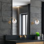 Opviq Lámpara de pared vintage con acabado en cobre